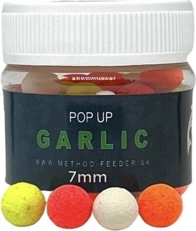 Pop up Method Feeder Fans - 7 mm Garlic Pop up