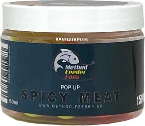 Pop up Method Feeder Fans - 15 mm Spice Meat Pop up