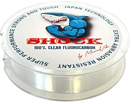 Kalastussiima Method Feeder Fans Fluorocarbon Shock Clear 0,25 mm 5,88 kg 100 m - 1
