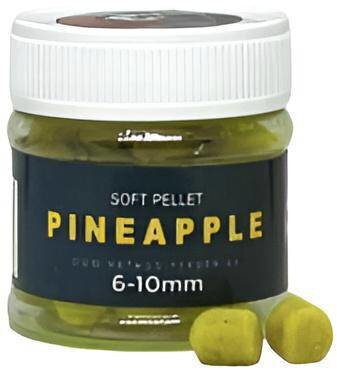 Pellets Method Feeder Fans Soft Pellet 10 mm-6 mm Pineapple Pellets