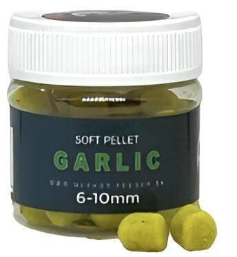 Pelletit Method Feeder Fans Soft Pellet 10 mm-6 mm Garlic Pelletit
