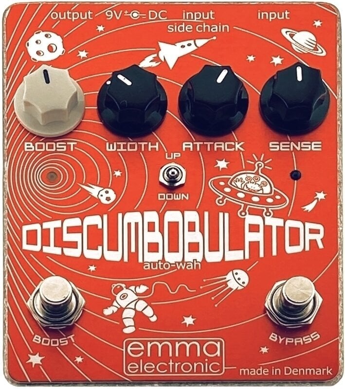 Wah-Wah pedał efektowy do gitar Emma Electronic DiscumBOBulator V3 Wah-Wah pedał efektowy do gitar