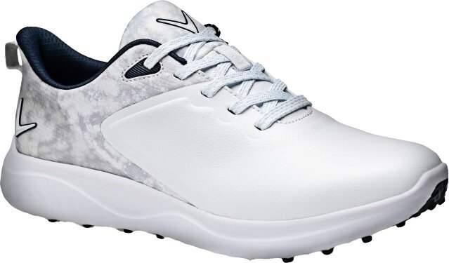 Damen Golfschuhe Callaway Anza Womens Golf Shoes White/Silver 38