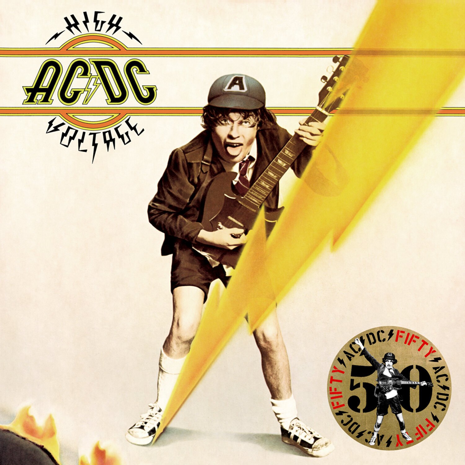 LP deska AC/DC - High Voltage (Gold Metallic Coloured) (Limited Edition) (LP)