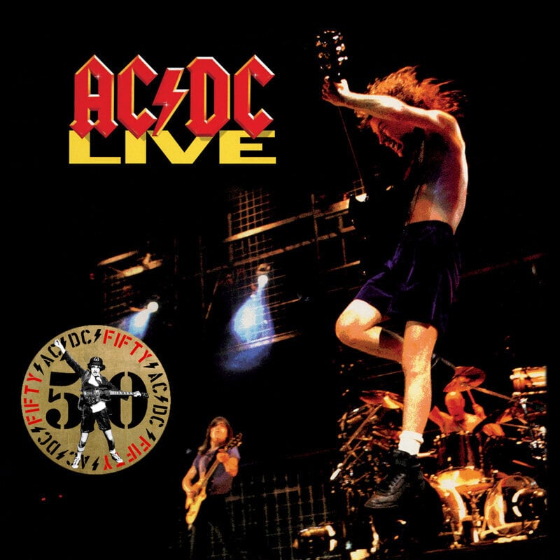 Schallplatte AC/DC - Live (Gold Metallic Coloured) (Limited Edition) (2 LP)