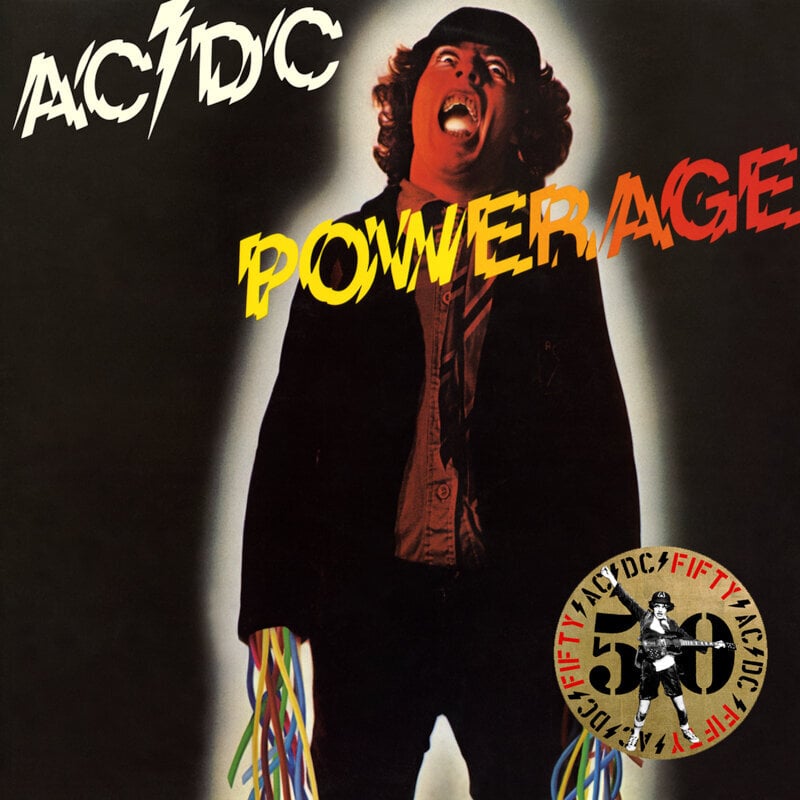 Vinylskiva AC/DC - Powerage (Gold Metallic Coloured) (Limited Edition) (LP)