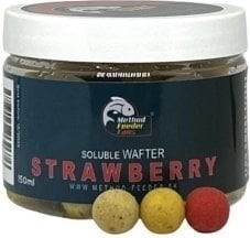 Oplosbare boilies Method Feeder Fans Method Action Wafter Strawberry Oplosbare boilies