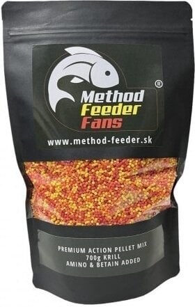 Peleti Method Feeder Fans Premium Action Pellet Mix 700 g Krill Peleti