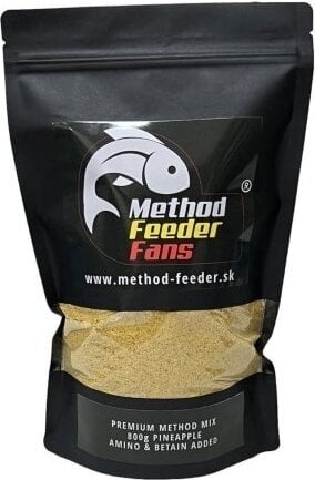 Krmivo / Krmítková zmes Method Feeder Fans Premium Method Mix Ananás 800 g Krmivo / Krmítková zmes