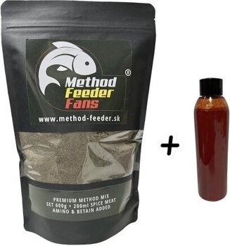 Nadă, Method Mix Method Feeder Fans Premium Method Mix SET Spice Meat 600 g Nadă, Method Mix - 1