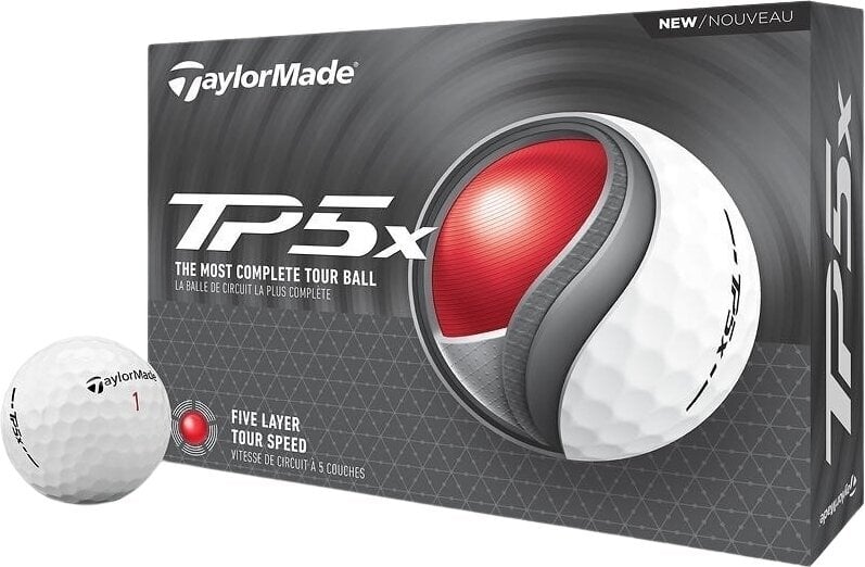 Bolas de golfe TaylorMade TP5x Bolas de golfe