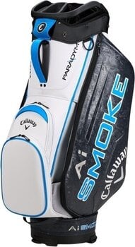 Golf Bag Callaway Paradym Ai Smoke White/Blue Golf Bag - 1