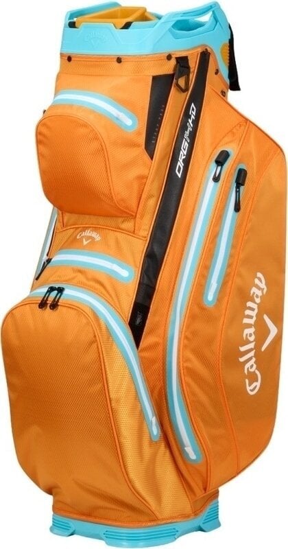 Golftaske Callaway ORG 14 HD Orange/Electric Blue Golftaske