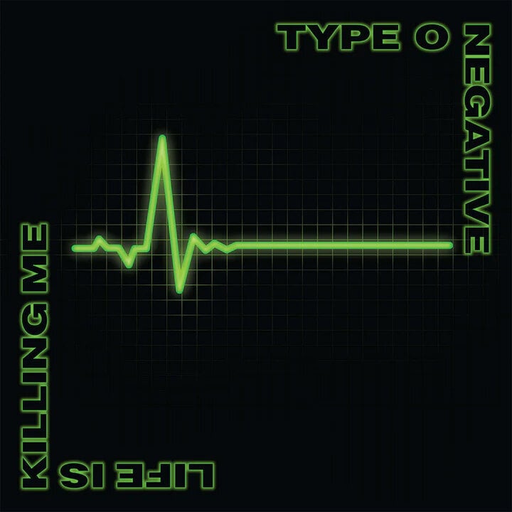 Disque vinyle Type O Negative - Life Is Killing Me (20th Anniversary) (Green/Black Coloured) (3 LP)