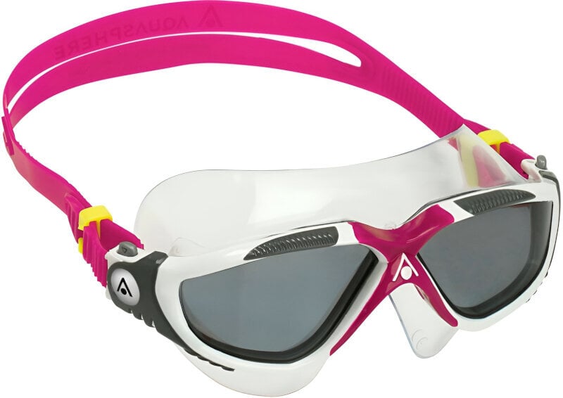 Očala za plavanje Aqua Sphere Očala za plavanje Vista Dark Lens White/Raspberry/Smoke UNI