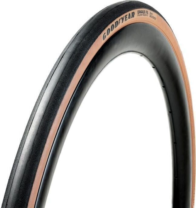 Road bike tyre Goodyear Eagle F1 28" (622 mm) 28.0 Black/Tan Folding Road bike tyre
