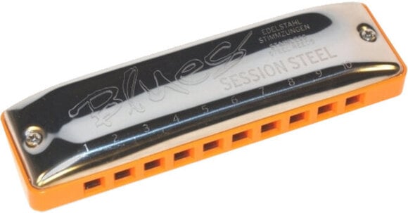 Diatonic harmonica Seydel Blues Session Steel - 1