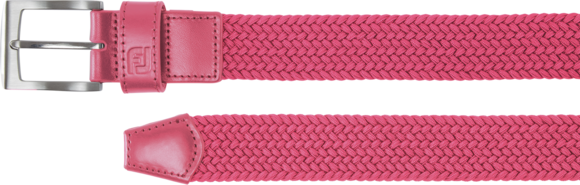 Belt Footjoy Braided Womens Belt Hot Pink Regular - 1