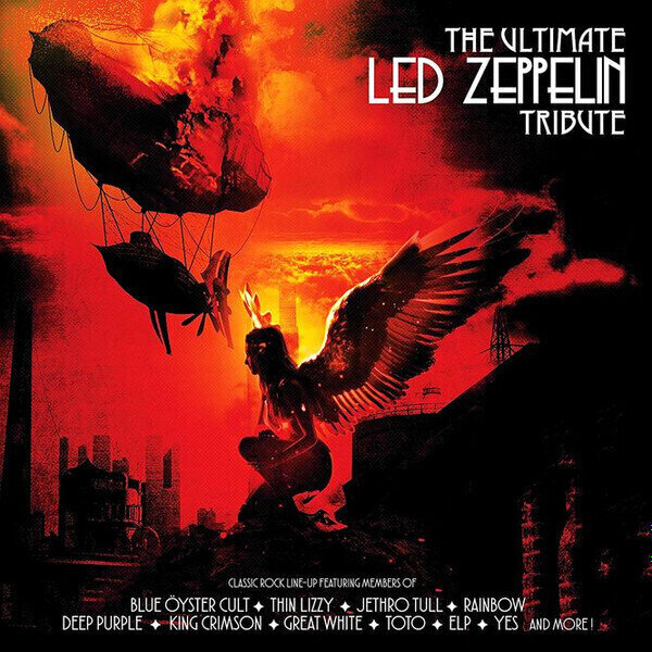 Disco in vinile Led Zeppelin - Ultimate Led Zeppelin Tribute (Red Coloured) (2 LP)