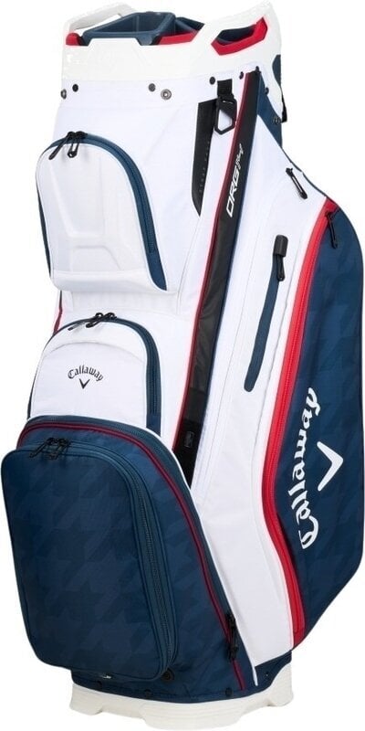 Golf Bag Callaway ORG 14 White/Navy Houndstooth/Red Golf Bag
