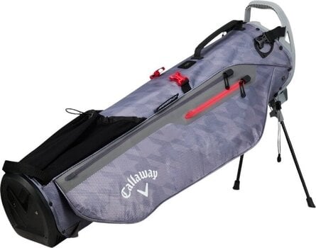 Golf Bag Callaway Par 3 Charcoal Houndstooth/Red Golf Bag - 1