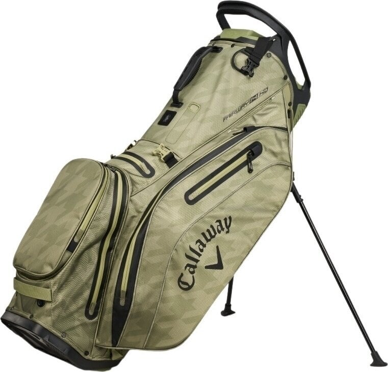 Golfbag Callaway Fairway 14 HD Olive Houndstooth Golfbag
