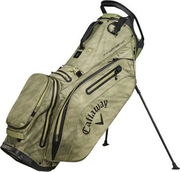 Stand Bag Callaway Fairway 14 HD Stand Bag Olive Houndstooth - 1