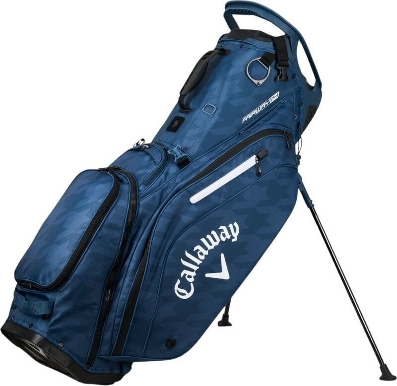Golf Bag Callaway Fairway 14 Navy Houndstooth Golf Bag
