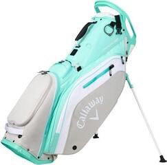 Torba za golf sa stalkom Callaway Fairway 14 Torba za golf sa stalkom Aqua/White/Silver Heather