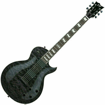 Elektrická gitara ESP Eclipse II See Thru Black EMG - 1
