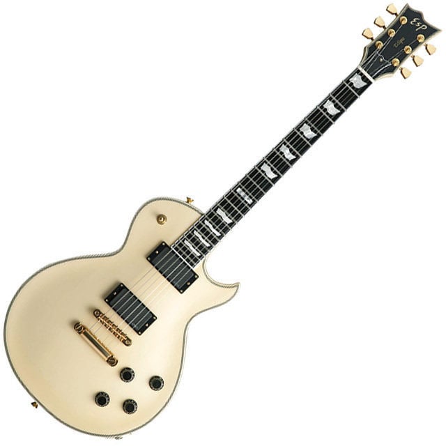 Elektrische gitaar ESP Eclipse I CTM Vintage White EMG