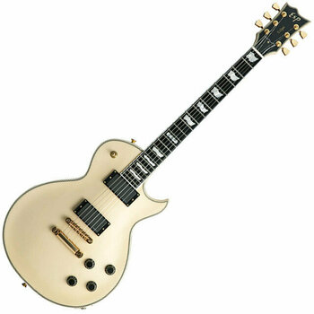 Electric guitar ESP Eclipse I CTM Vintage White EMG - 1