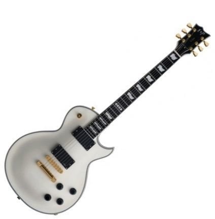 Elektrische gitaar ESP Eclipse I CTM Snow White EMG