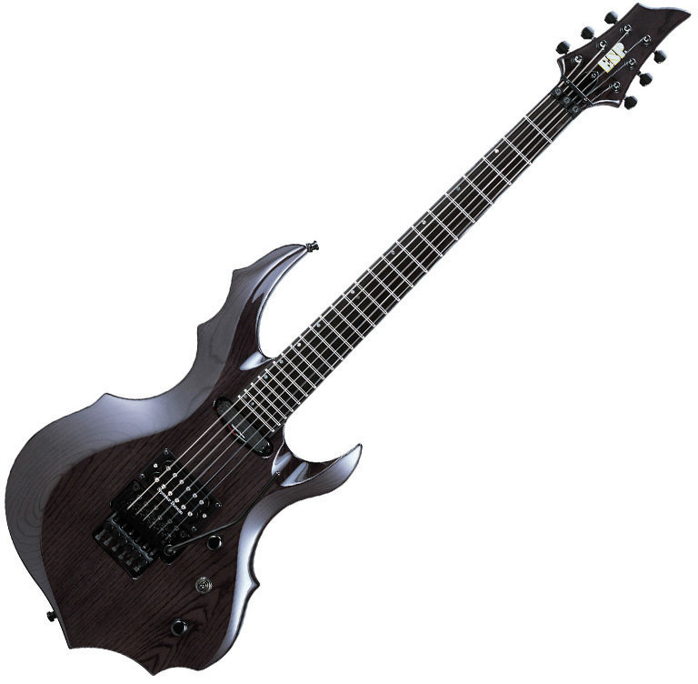 Elektrische gitaar ESP Forest GT See Thru Black