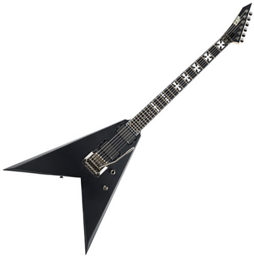 Elektriska gitarrer ESP NV Standard Black Satin