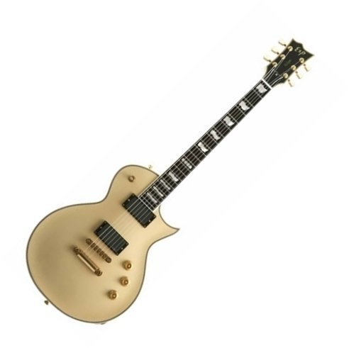 Electric guitar ESP Eclipse II USA Vintage White EMG