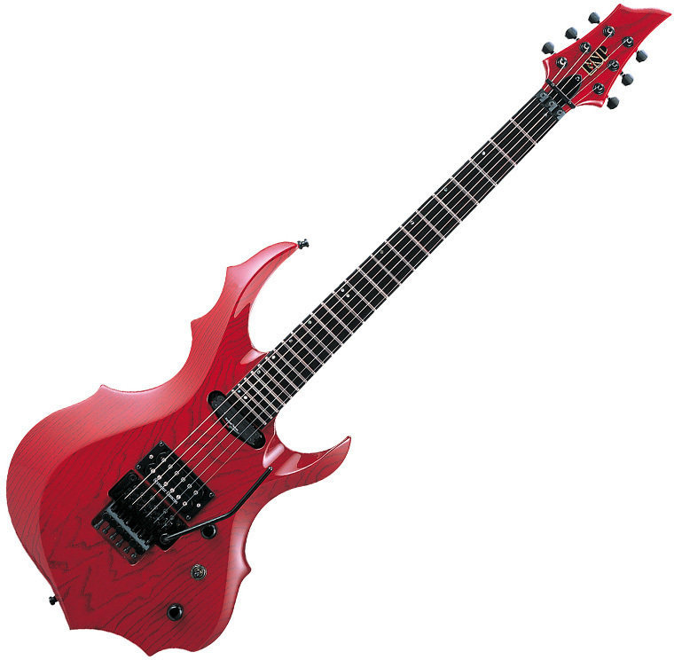 Electric guitar ESP Forest GT See Thru Red