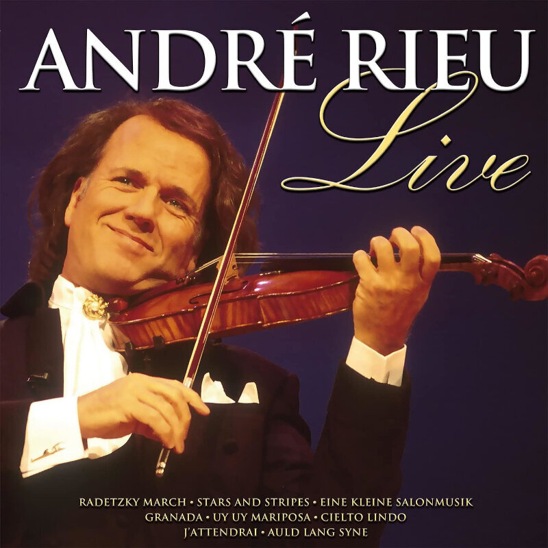 Vinyl Record André Rieu - Live (Limited Edition) (Blue Coloured) (LP)