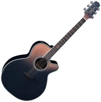 Jumbo elektro-akoestische gitaar Takamine LTD2024 Penumbra Blue - 1