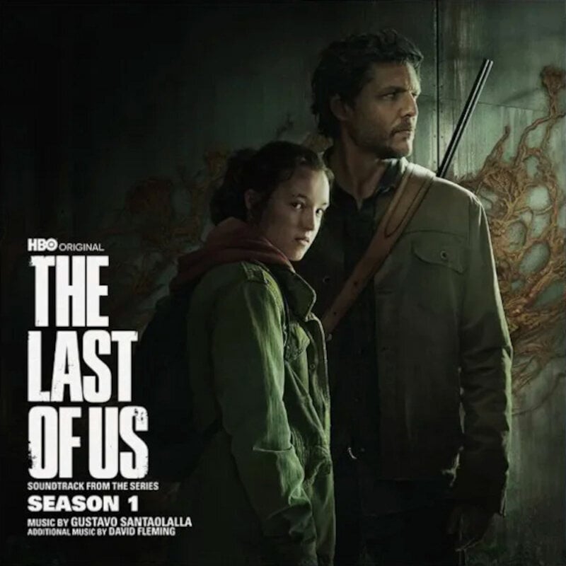 Δίσκος LP Santaolalla & Fleming - The Last of Us: Season 1 (Green & Clear Coloured) (2 LP)