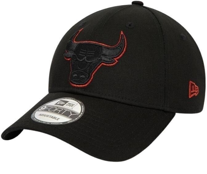Cap Chicago Bulls 9Forty NBA Metalic Outline Black UNI Cap