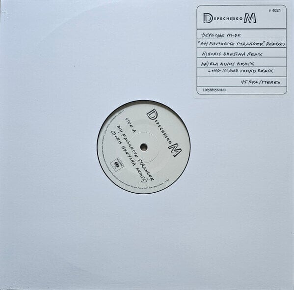 Грамофонна плоча Depeche Mode - My Favourite Stranger (Remixes) (45 Rpm) (Limited Edition) (12" Vinyl)