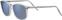 Lifestyle-bril Serengeti Lenwood Shiny Crystal/Mineral Polarized Blue XL Lifestyle-bril