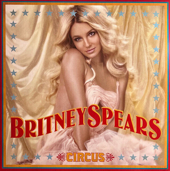 LP Britney Spears - Circus (Red Coloured) (Reissue) (LP)