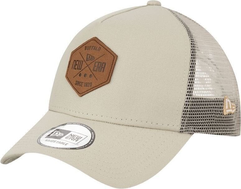 Cappello New Era 9Forty AF Trucker Heritage Patch Off White UNI Cappello