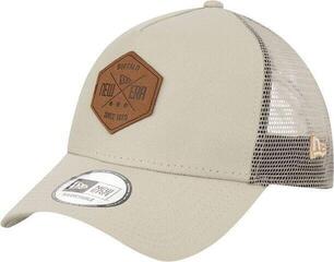 Kappe New Era 9Forty AF Trucker Heritage Patch Off White UNI Kappe