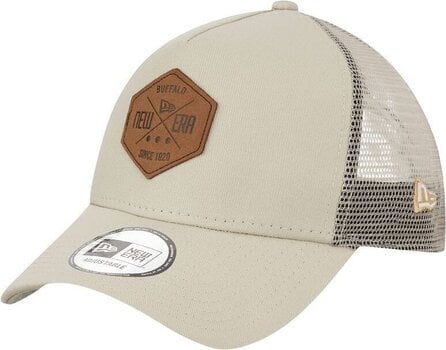 Cappello New Era 9Forty AF Trucker Heritage Patch Off White UNI Cappello - 1