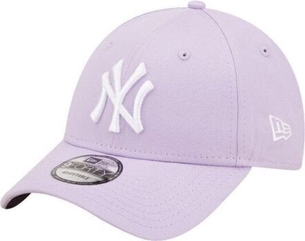 Czapka z daszkiem New York Yankees 9Forty MLB League Essential Lilac/White UNI Czapka z daszkiem - 1