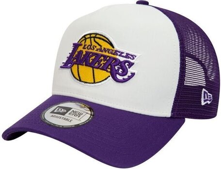 Kappe Los Angeles Lakers 9Forty NBA AF Trucker Team Clear White/Team Color UNI Kappe - 1
