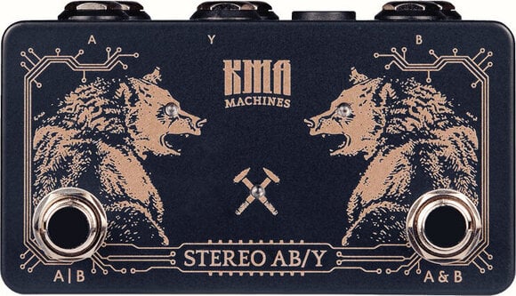 Pédalier pour ampli guitare KMA Machines Stereo AB/Y Pédalier pour ampli guitare - 1